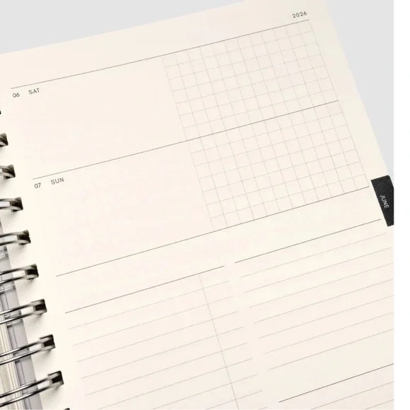 Cloth & Paper 2026 Planner from November Intention Box - Picture 4 of 11